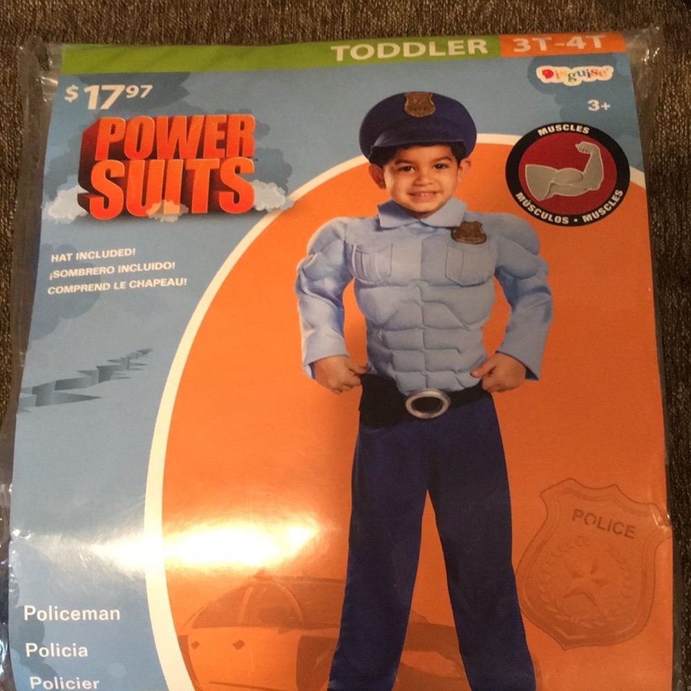 Poliaceman costume
